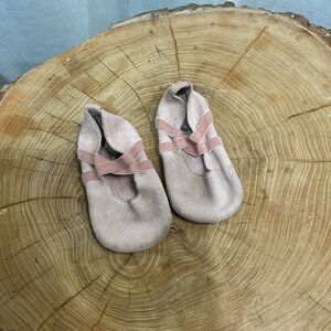 Freshly Picked Pink Ballet Flats Baby Size 3